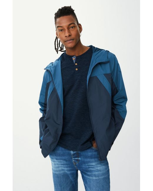 Mantaray Blue Cut And Sew Jacket for men