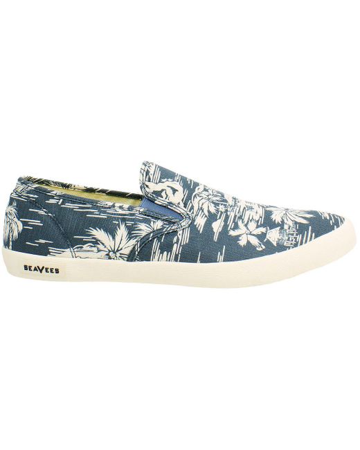 Seavees Baja Beachcomber Herren Plimsolls in Blue für Herren