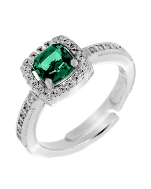 Orphelia Green 925 Sterling Ring