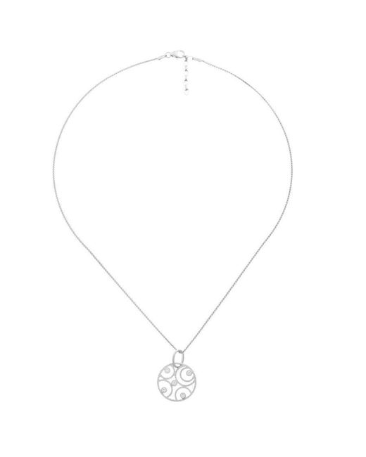 Orphelia Metallic 925 Sterling Chain With Pendant