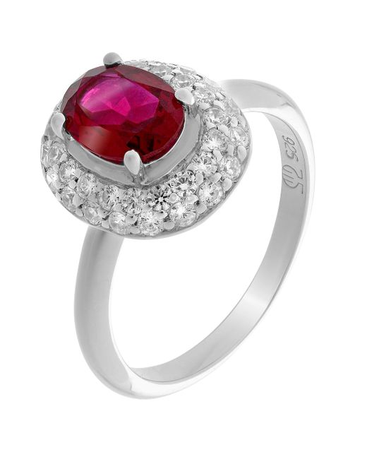 Orphelia Pink 925 Sterling Ring