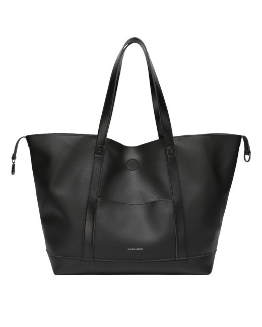 Claudia Canova Black Catalina Oversized Tote Bag