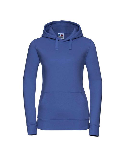 Russell Blue Ladies Authentic Hoodie (Bright Royal)