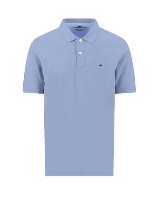 Fynch-Hatton Blue Polo Shirt New Breeze for men