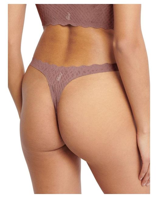 Sloggi Pink Zero Feel Bliss String Thong