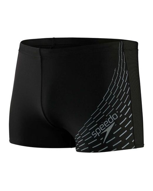 Speedo Black Medley Logo Aquashort for men