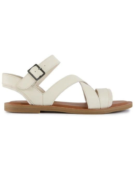 TOMS White Sloanne Sandals