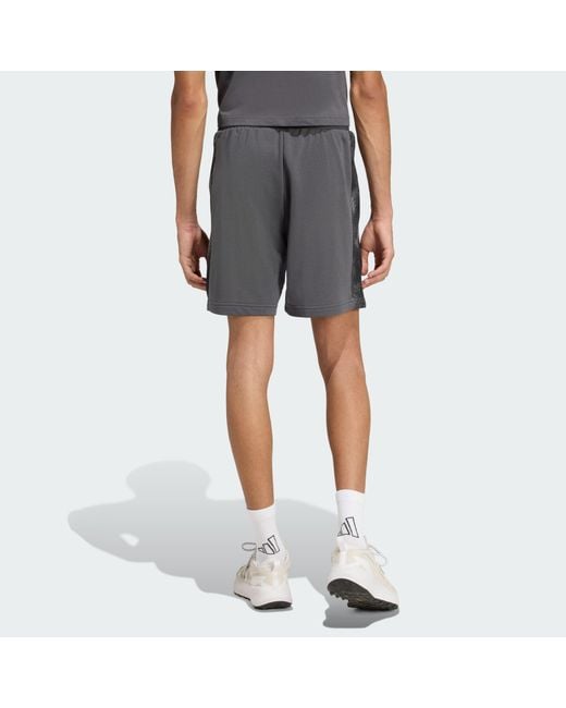Adidas Blue Camo Shorts for men