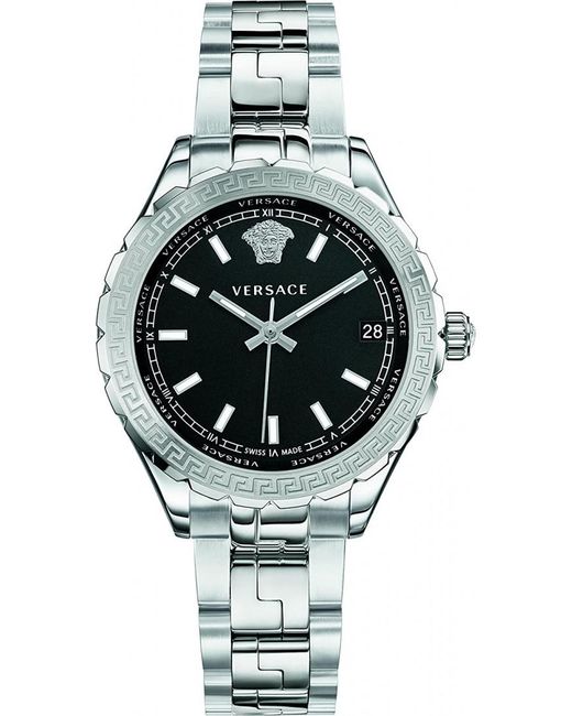Versace Gray V12020015 Ladies Hellenyium Watch