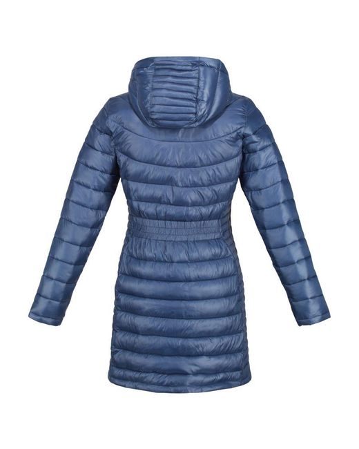 Regatta Blue Ladies Andel Iii Lightweight Parka (Dark Denim)