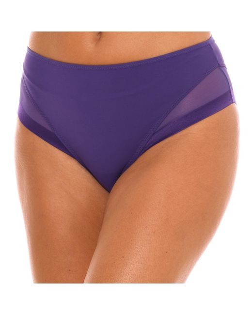 Dim Purple Generous Elastic And Breathable Fabric Panties 00A63 For Offers Comfort And Natural Movement