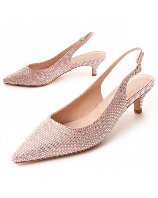 Montevita Pink Heel Shoe Festshoe5