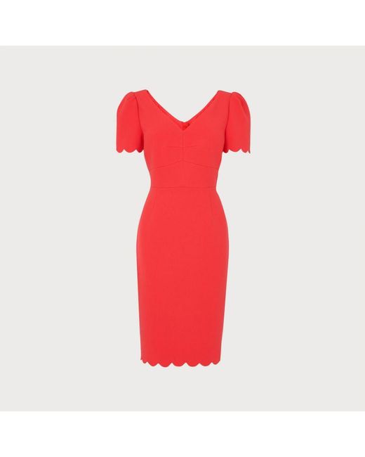 L.K.Bennett Red Enid Dress