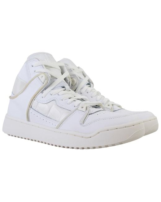 Ellesse White Assist Hi Trainers for men