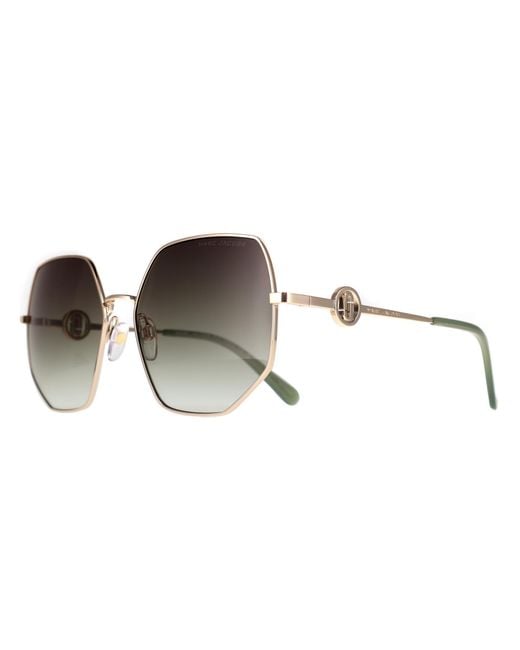 Marc Jacobs Brown Butterfly Gradient 730/S Metal