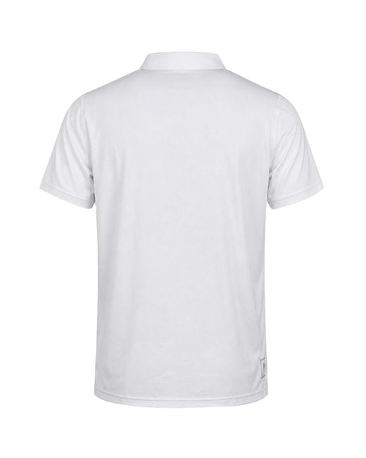 PUMA White X Palm Tree Crew Golf Polo Shirt for men