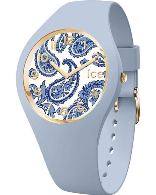 Ice-watch Blue 025899 Ladies Ice Flower Watch