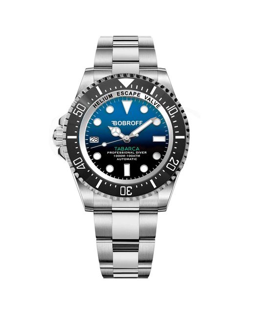 Bobroff Metallic Watch Automatic Stainless Steel for men