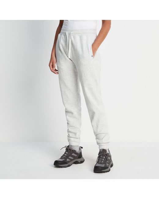 TOG24 White Tilda Sweat Pant Ice Marl Cotton