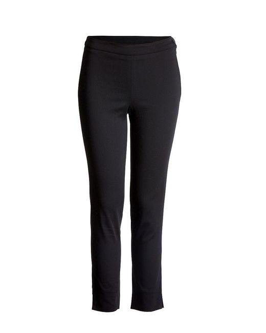 Conquista Black Slim Fit Pants Fashion