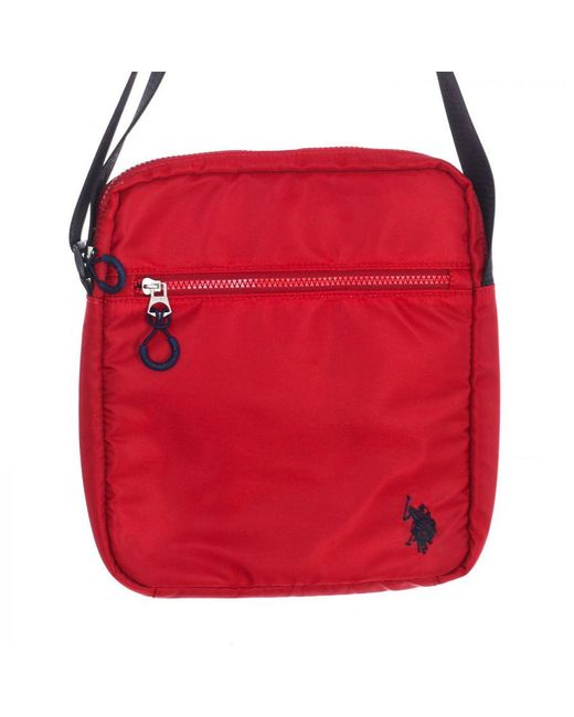 U.S. POLO ASSN. Red Biub55675Mia Shoulder Bag for men