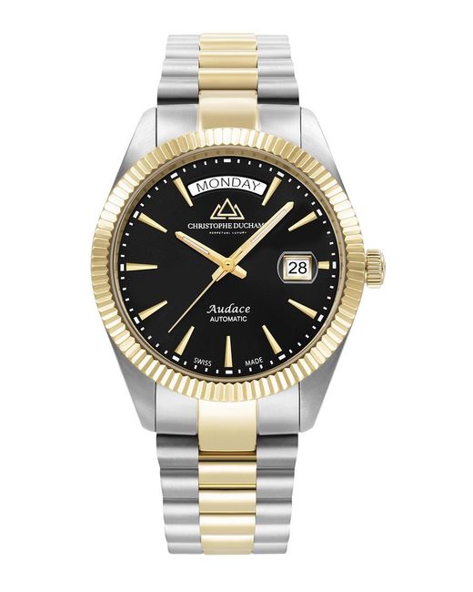 Christophe Duchamp Metallic Audace Watch 40Mm for men