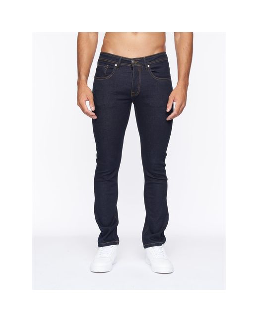 Crosshatch Blue Buraca Slim Jeans Wash) for men