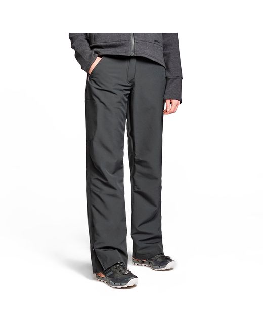 Peter Storm Gray Rapid Softshell Stretch Walking & Hiking Trousers With Built