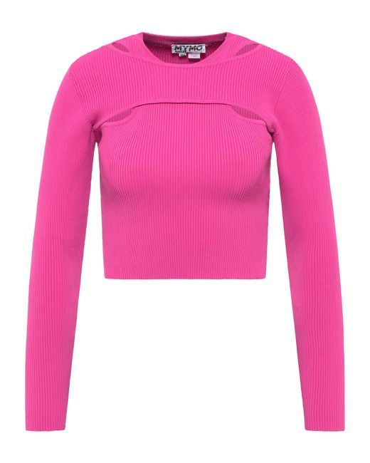 myMo Pink Strickpullover Damen