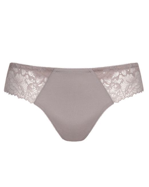 Mey Gray Luxurious Thong