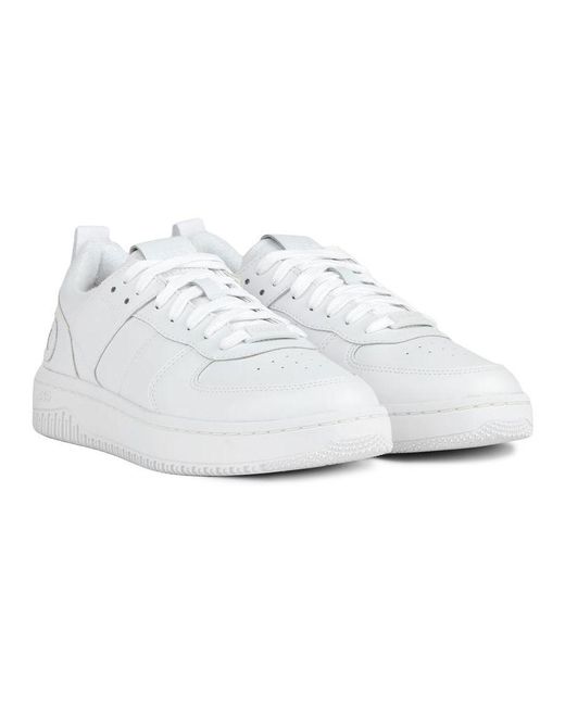 HUGO White Killian Tenn Trainers