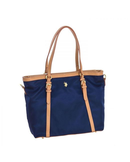 U.S. POLO ASSN. Blue Beuhu0100Wip Shopping Bag