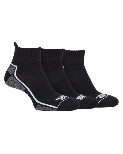 Jeep Low Cut Running Socks With Heel Tab in Black for Men Lyst UK