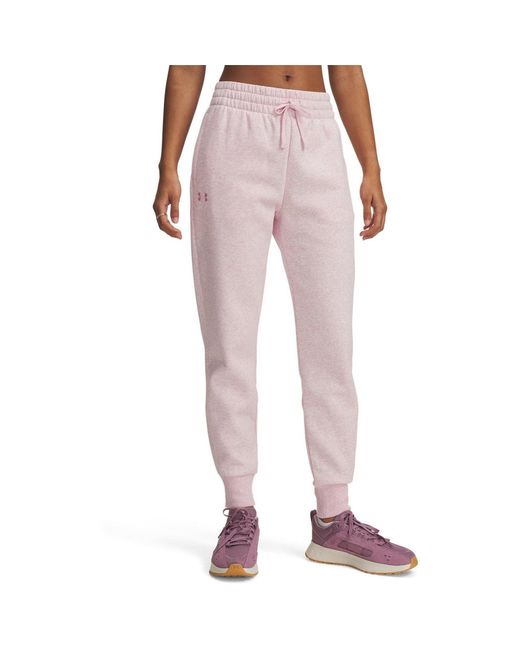Under Armour Pink Rival Fleece Jogger