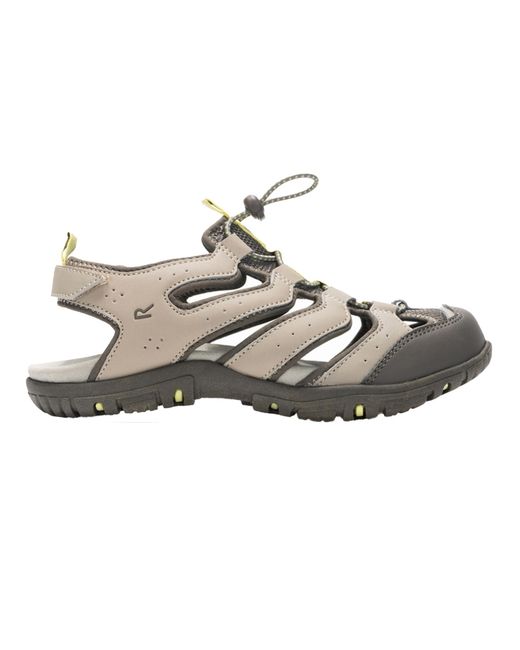 Regatta Gray Ladies Westshore Iv Sandals (Parchment/Canary)