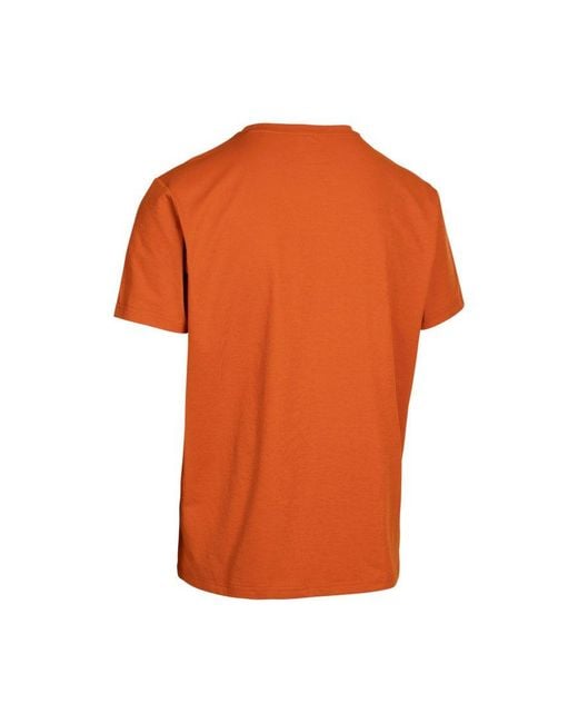 Trespass Orange Nellow Biker T-Shirt (Burnt Marl) for men