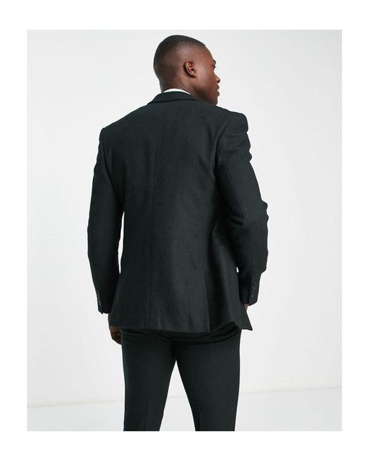 Skinny wool deals suit