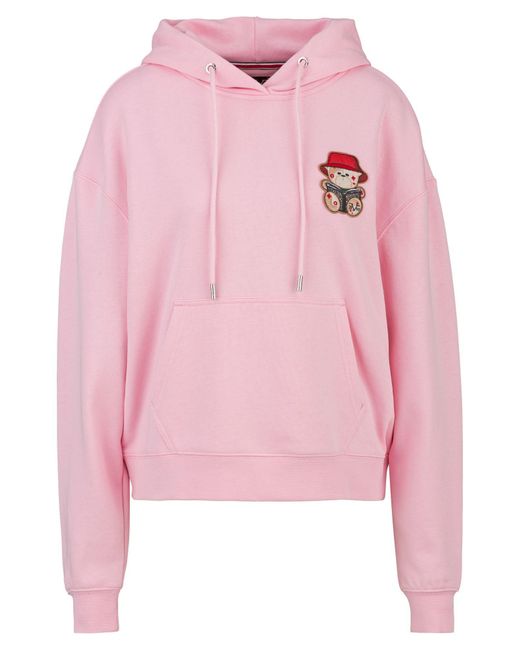 19V69 Italia by Versace Pink Kapuzenpullis Kara Eimer