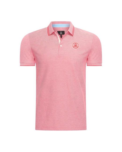 Gaastra Polo Ss West Palm Polo Roze in het Pink voor heren