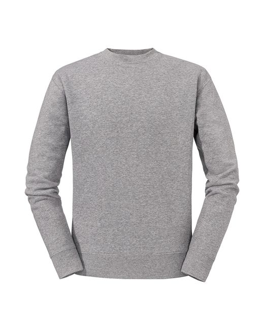 Russell Gray Set-In Sweatshirt (Sport Heather) for men