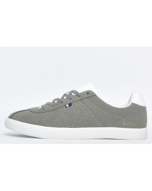 Ben Sherman Gray Original Skywalker Memory Foam Trainers for men