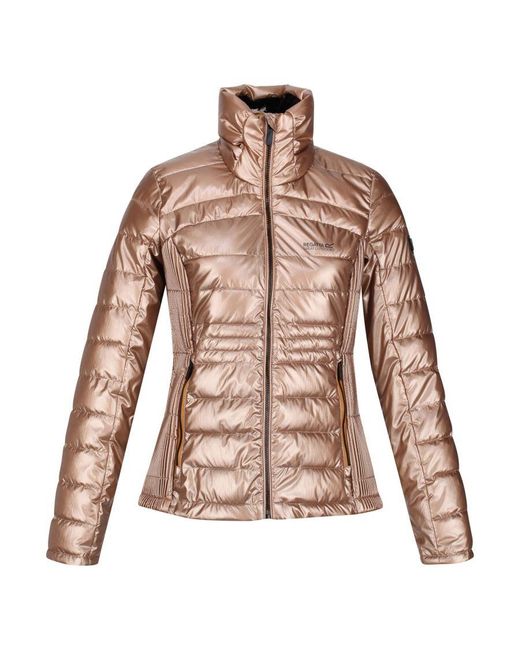 Regatta Brown Ladies Keava Rochelle Humes Quilted Insulated Jacket ()