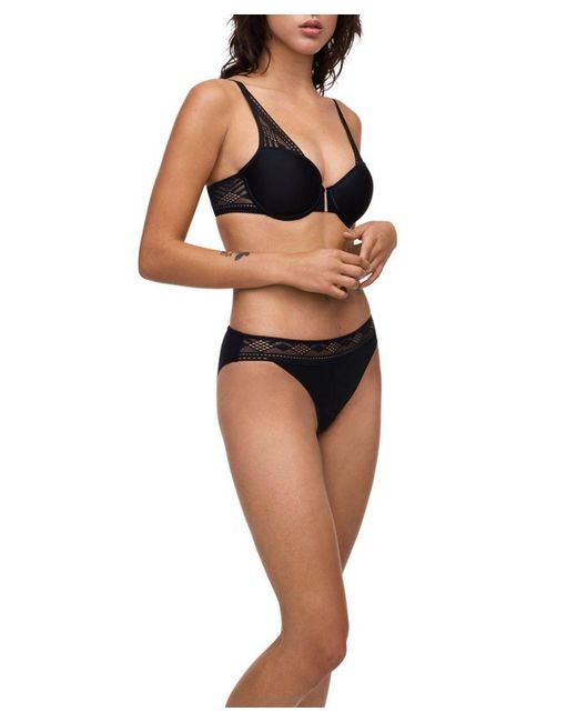 Passionata Black Ondine Half Cup Memory Bra