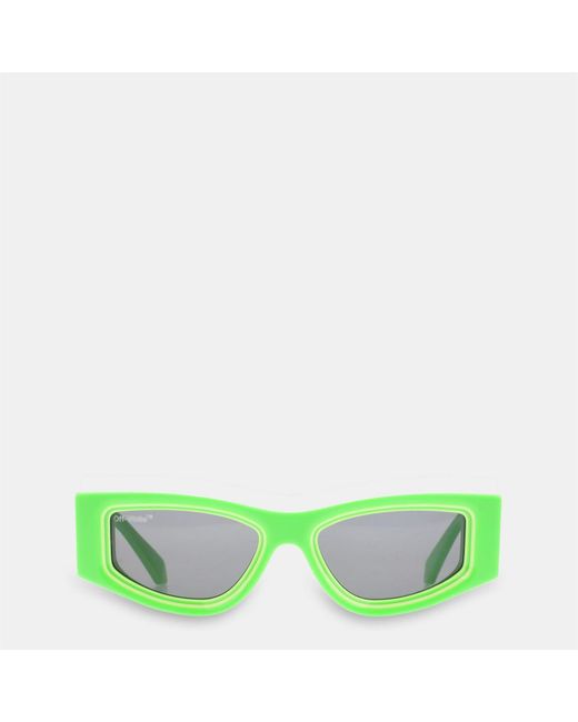 Off-White c/o Virgil Abloh Green Accessories Off Off Andy Sun for men