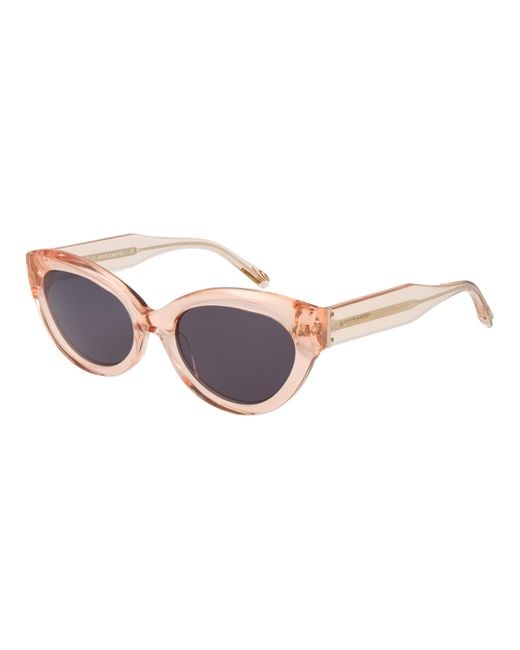Scotch & Soda Multicolor Pink Acetate Sunglasses