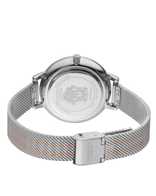 Johan Eric Pink Rodklover Ss Watch Ss/ Mesh