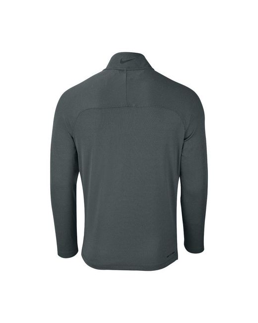 Nike Gray Vapor Half Zip Top (Dark Smoke/ for men