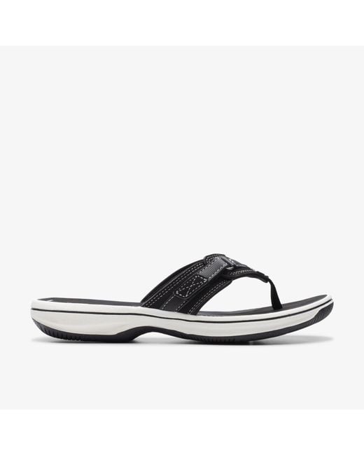 Clarks Brown Brinkley Sea Synthetic Sandals