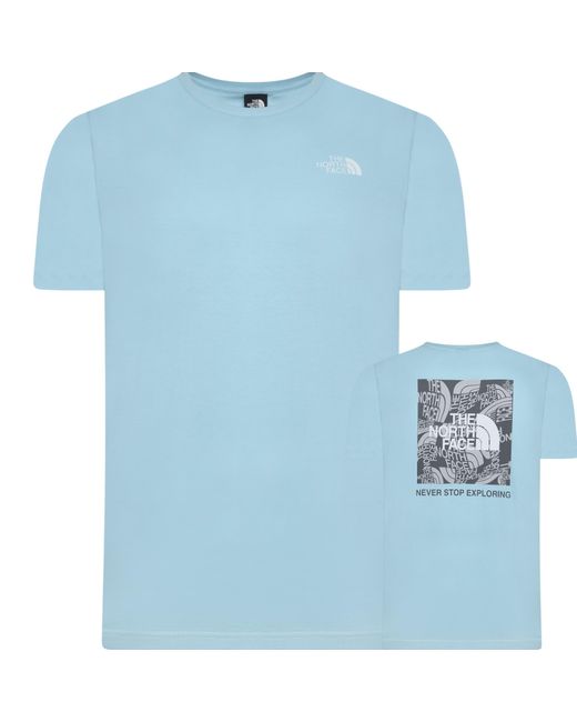 The North Face Blue Box Exploration T-Shirt Atomizer Cotton for men