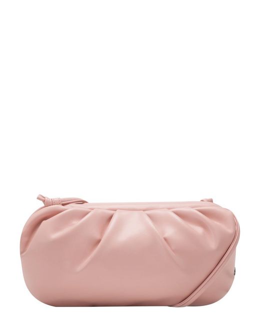Claudia Canova Pink Single Strap Ruched Framed Shoulder